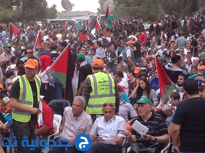 مسيرة العودة الـ17 من قرية لوبية المهجرة بحضور الآلاف من الجماهير العربية والقيادات